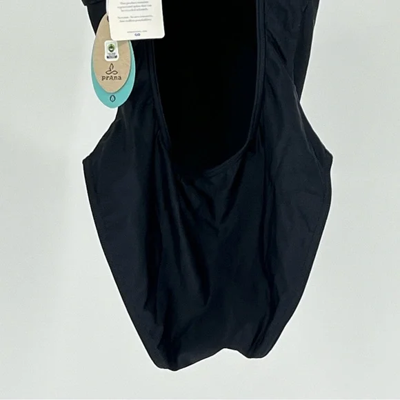 PRANA NWT MARINA ONE PIECE SWIMSUIT D/CUP BLACK 34D SMALL 32D EXTRA SMALL - Picture 9 of 12